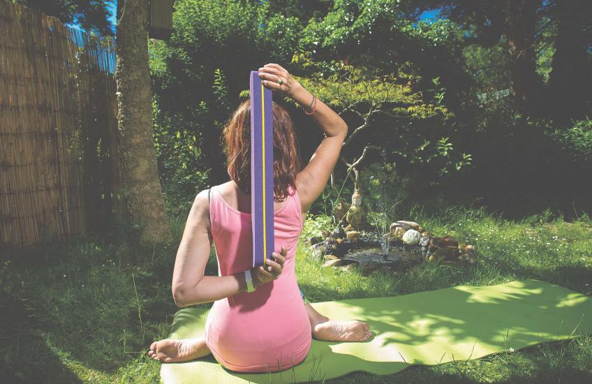 9 houdingen stress ontspannen yoga poses