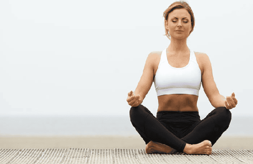 Beat the Heat-yoga oefening