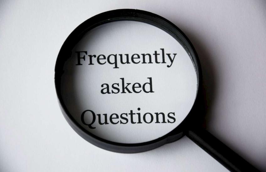 'Frequently asked questions'. Foto van Pixabay.