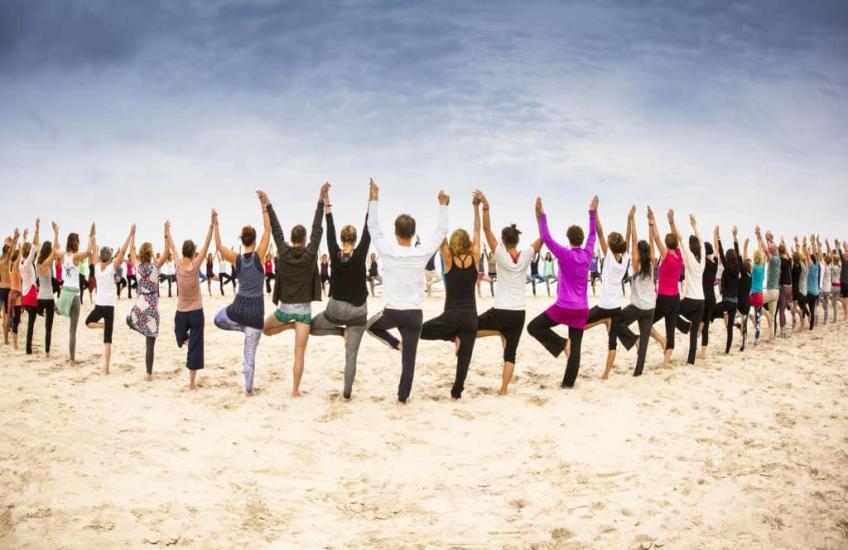 Foto impressie Yoga Festival 2016 