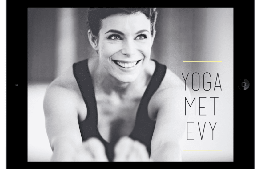 Yoga met Evy Gruyaert app hardlopen training