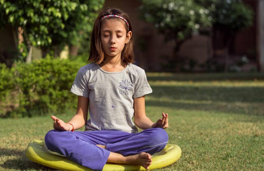 Kinderyoga Yoga kind meisje 