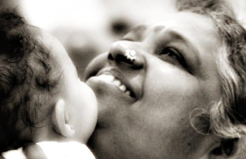 Amma omhelst een kind