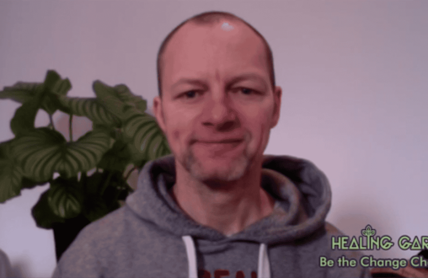 Ramon Roelofs. Bron: Healing Garden Festival