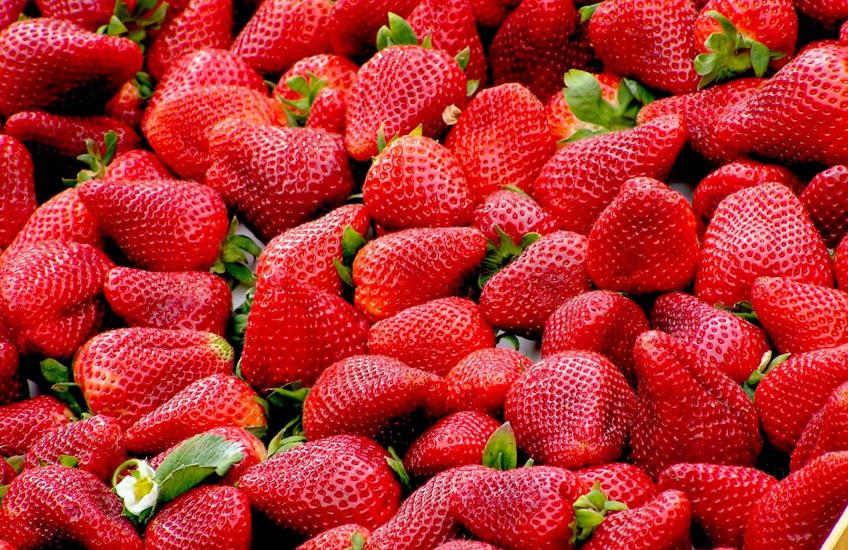 Aardbeien - via Pixabay