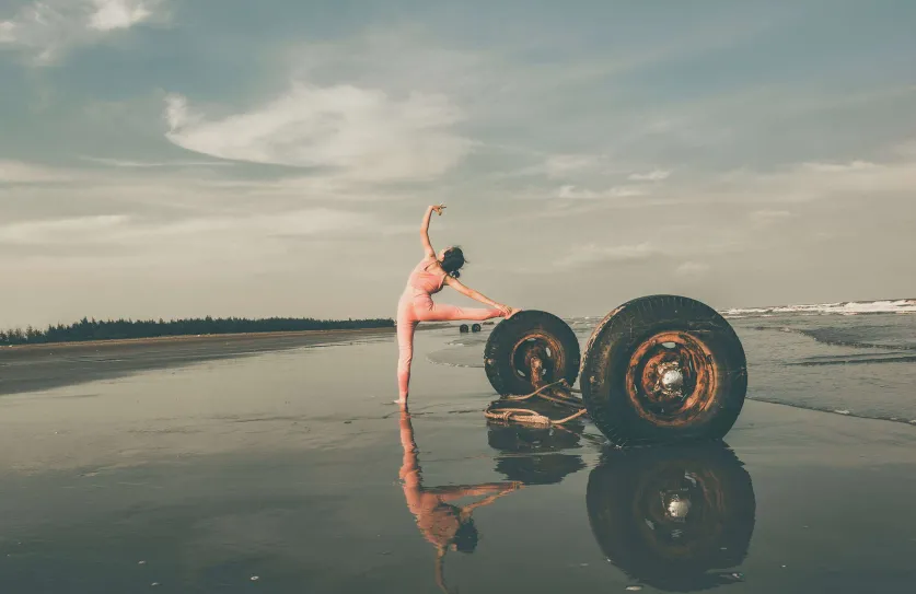 4 manieren om een yogawiel te gebruiken