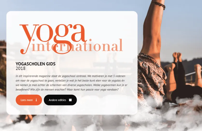 online magazine digitaal lezen yoga 