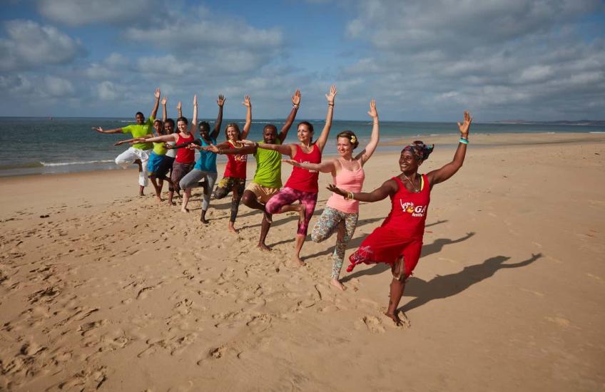 Lamu Yoga Festival in Kenia
