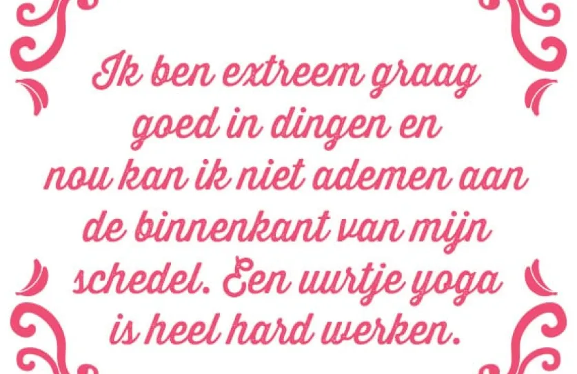 tegel yoga quote 