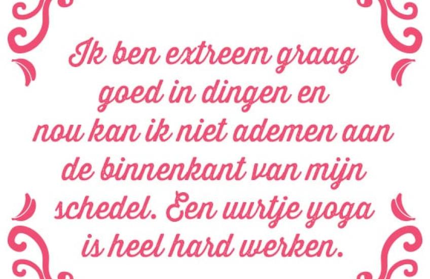 tegel yoga quote 