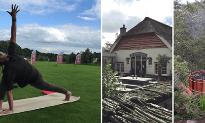 Yoga in de vrije natuur Nederland