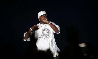 Rapper 50 Cent © By Top Streetwear via Wikimedia Commons
