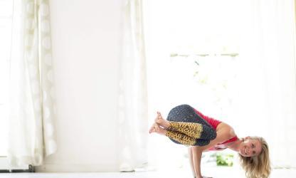 Parsva Bakasana (Zijwaartse kraanvogel)