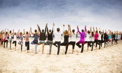 Foto impressie Yoga Festival 2016 