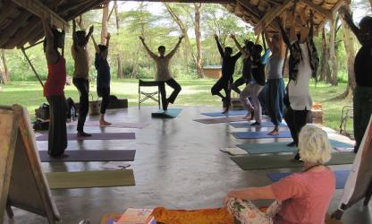KidsYoga Training In Tanzania 