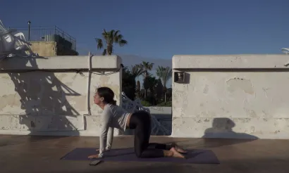 Kat-koe (marjaryasana)