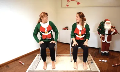 Project Kerstyoga. Foto The Yoga Nomad