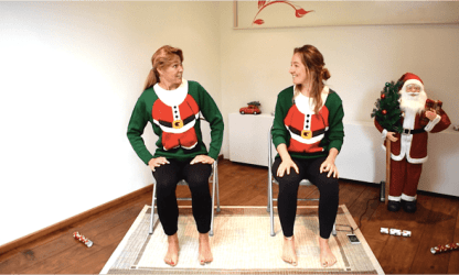 Project Kerstyoga. Foto The Yoga Nomad