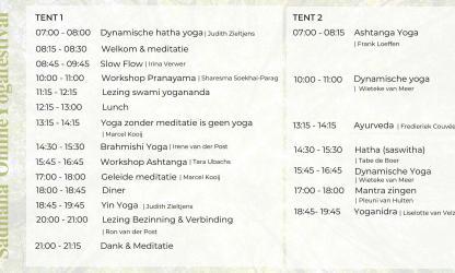 Planning Sãdhanã online yogafestival