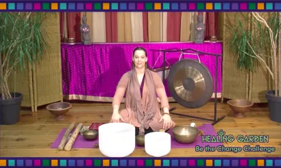 Renske Skills. Be The Change Challenge van Healing Garden Festival