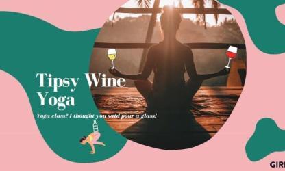 Tipsy Wine Yoga