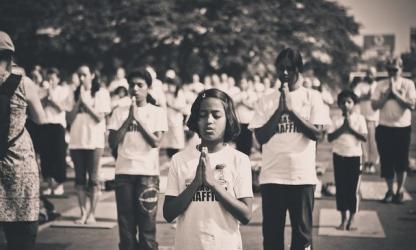 Yoga tegen mensenhandel