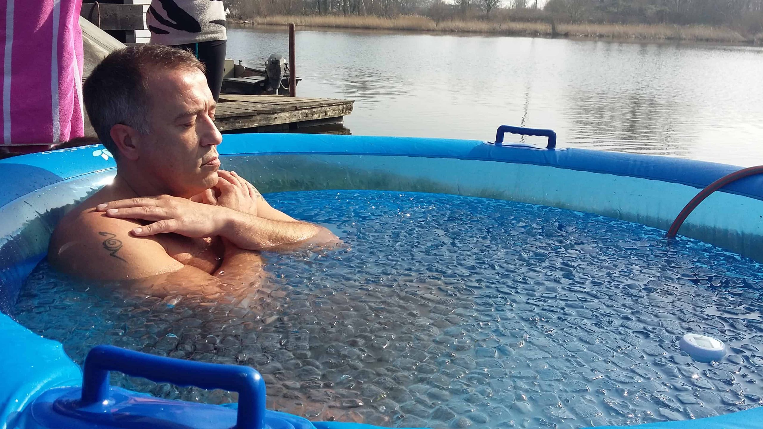 IJsyoga sterkt lichaam en geest