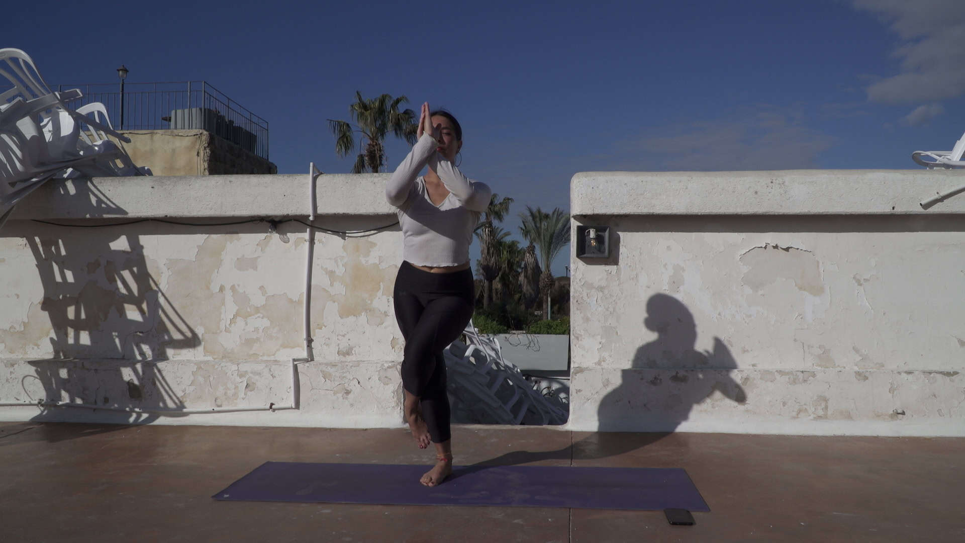 Adelaarshouding (Garudasana)