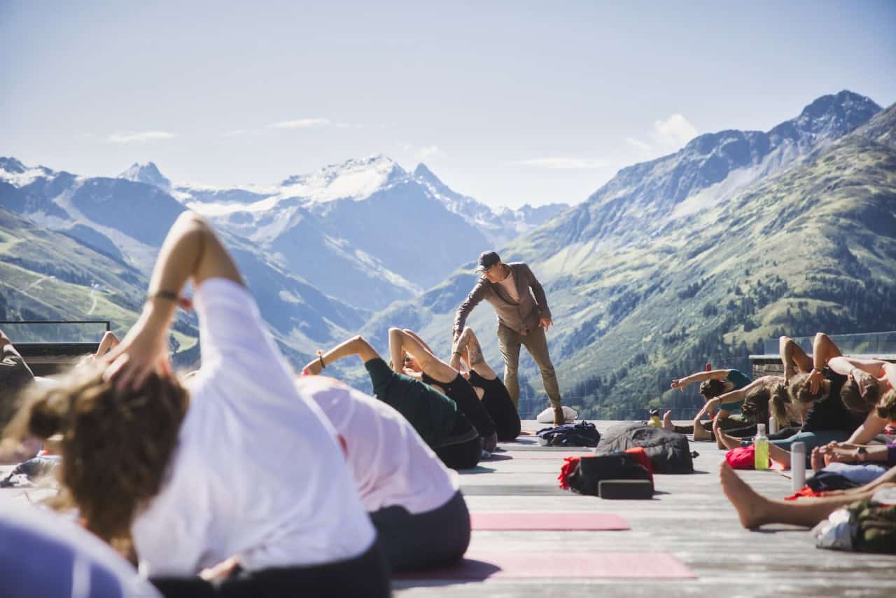 Yoga in de Oostenrijkse bergen: Mountain Yoga Festival keert voor de 9e keer terug