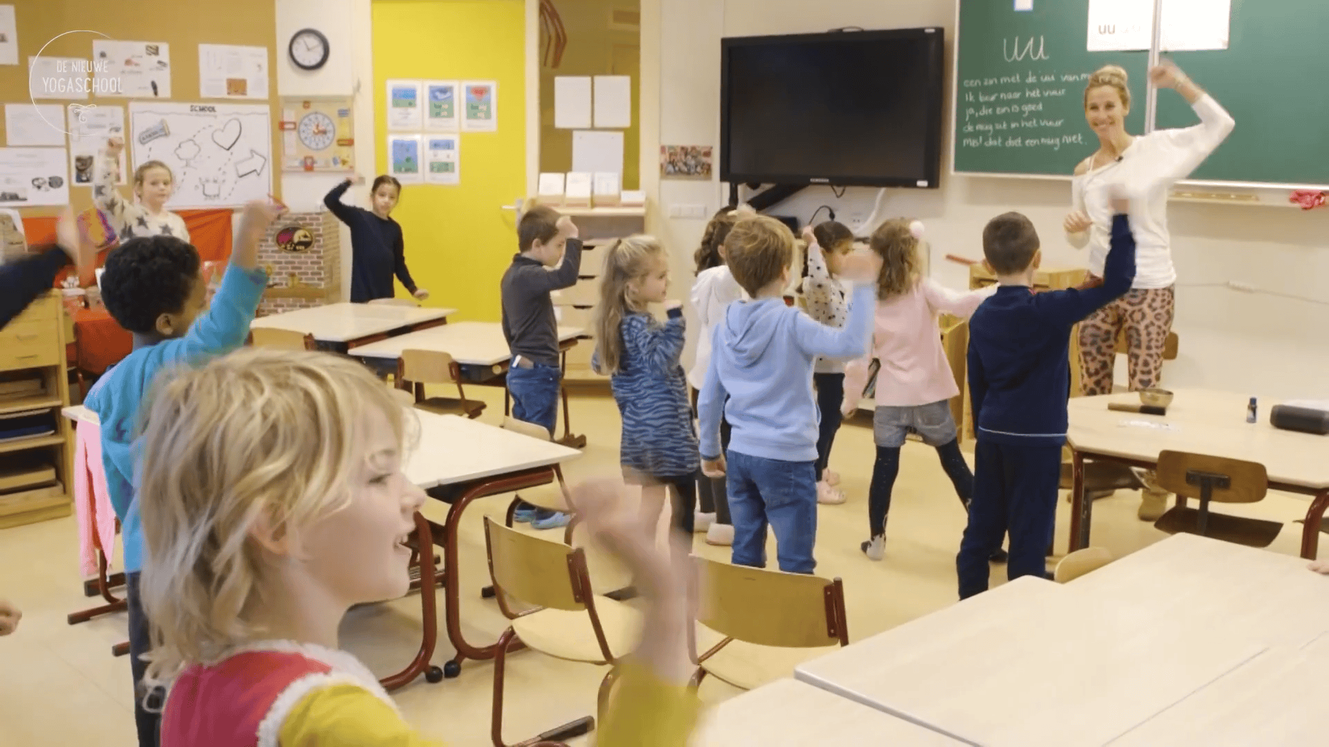 Friese schoolkinderen beter in hun vel door yoga en meditatie