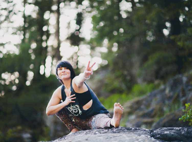 Zweet alles eruit tijdens hot yoga