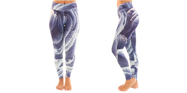 Print Legging Seashells
