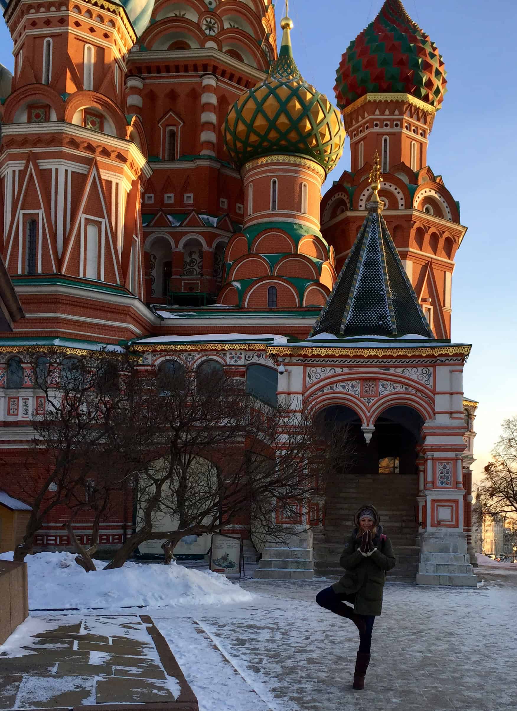 Lotte vliegt rond #1: Bikram in Moskou