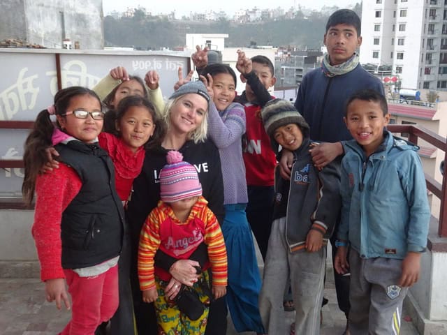 Weeshuis in Kathmandu