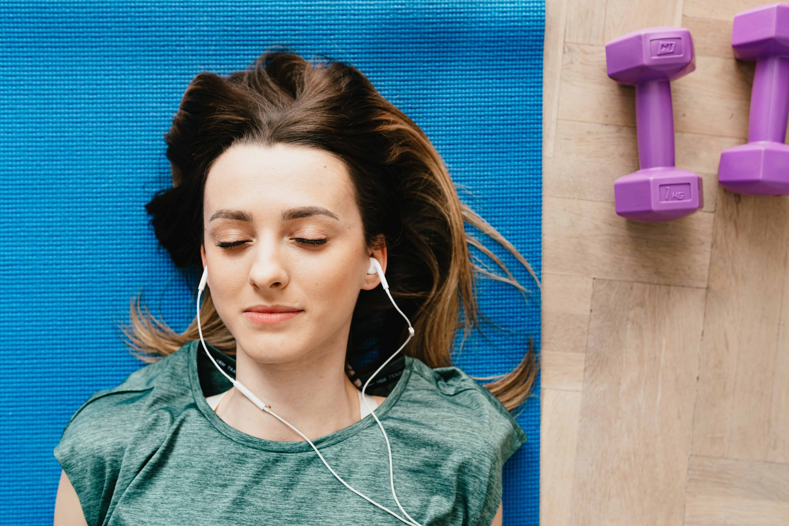 Luisteren naar yogamuziek voor het slapengaan is goed voor het hart