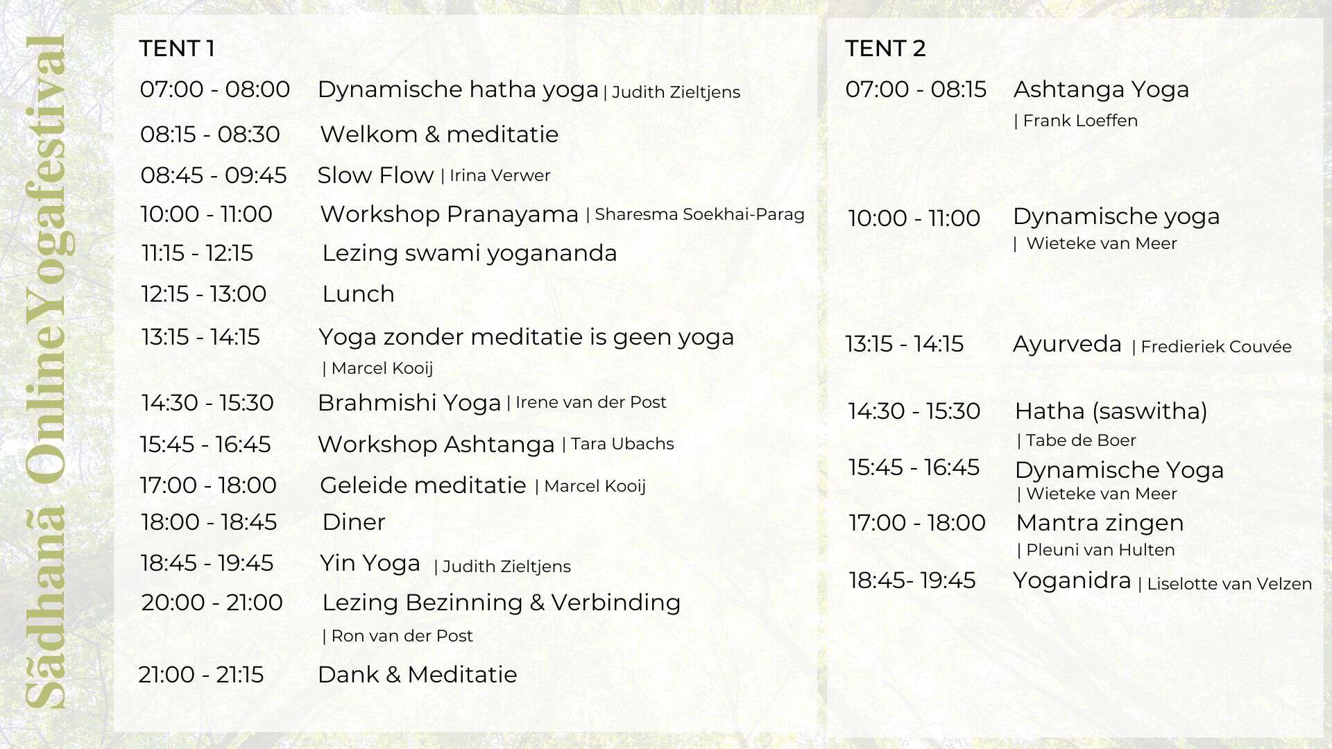 Sãdhanã online yogafestival