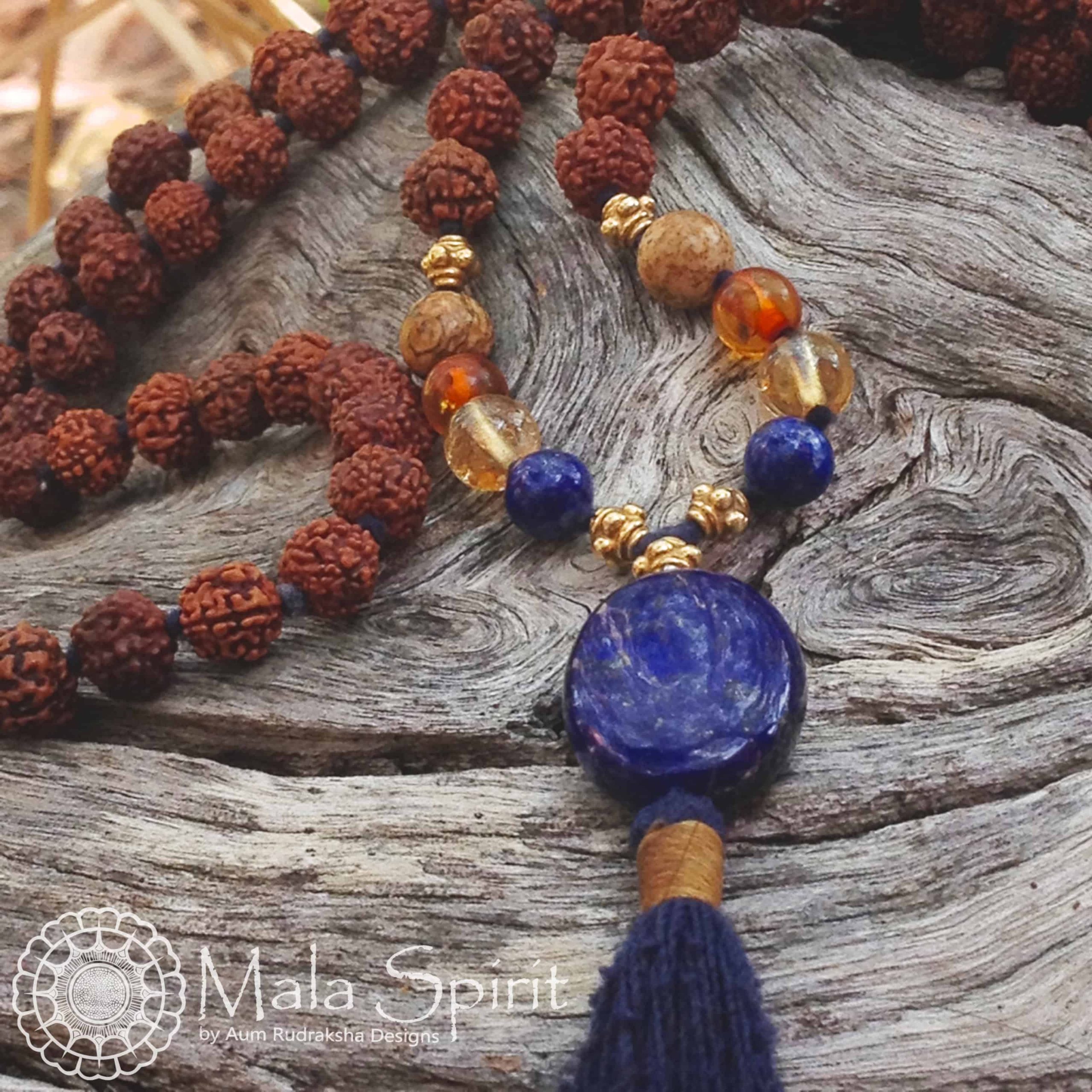 Mala Spirit: Rudraksha mala’s en armbanden