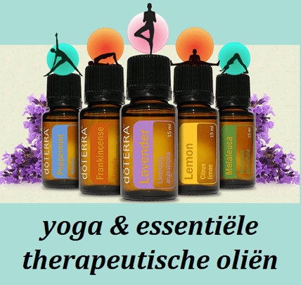 Essentiële therapeutische oliën en yoga