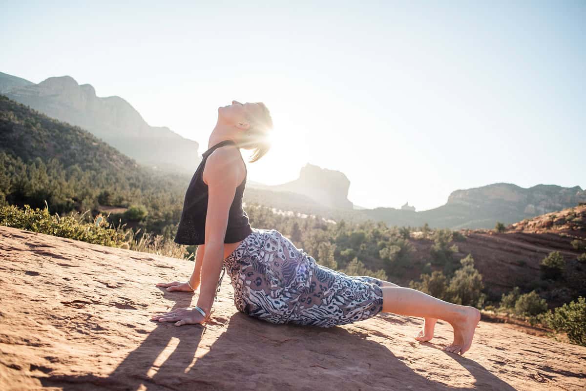 Yoga in de bergen steeds populairder