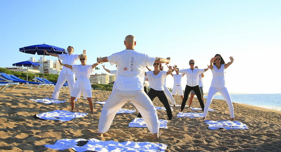 Yoga tijdens vergadering bij Hilton The Hague